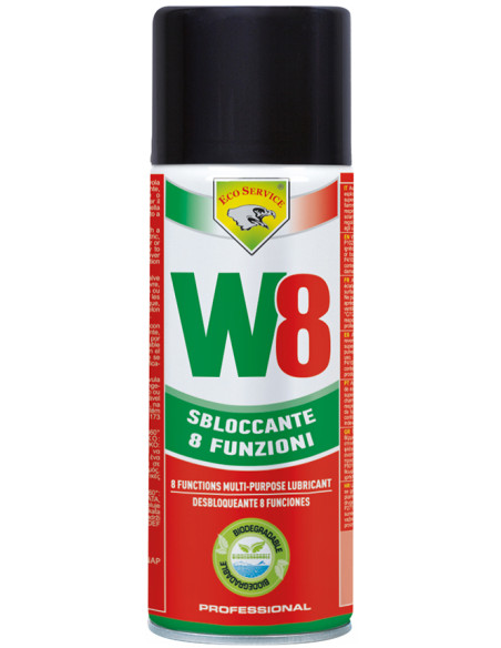 LUBRICANTE SPRAY DESBLOQUEANTE W8 400 ML