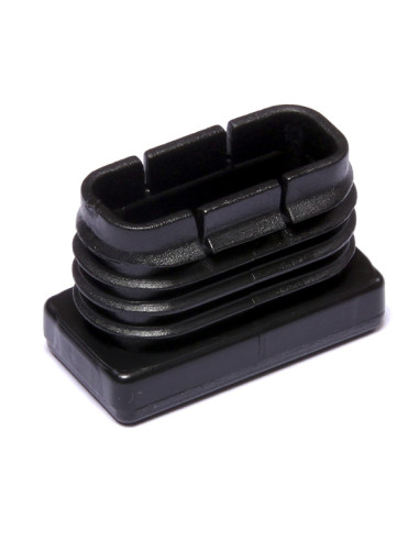 CONTERA INTERIOR RECTANGULAR NGR BOLSA/50 20X40MM