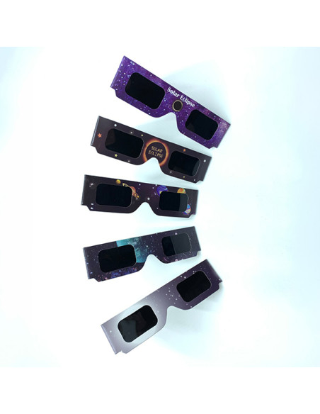 GAFAS PARA ECLIPSE SOLAR MODELOS VARIOS C/5