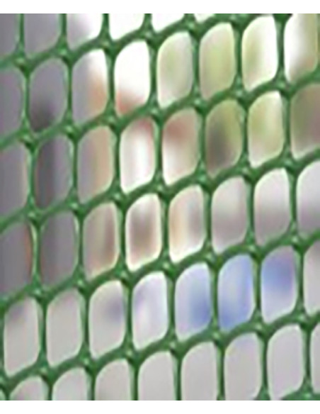 MALLA CUADRADA 0,5X0,5CM VERDE 1X5 M 1X5