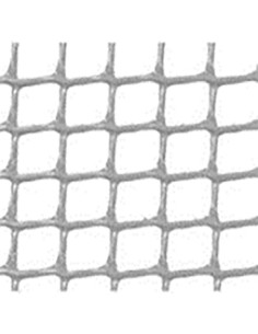 MALLA CUADRADA 0,5X 0,5 CM GRIS 1X5 M 1X5