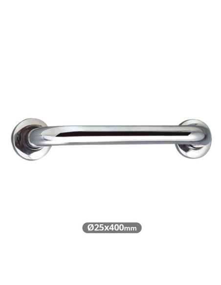 ASIDERO RECTO INOX 400 MM