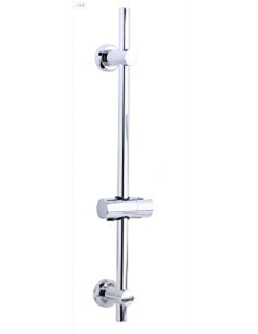 BARRA DE DUCHA AJUSTABLE 70CM CON SOPORTE 70 CM