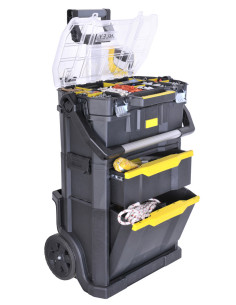 TALLER MOVIL +CAJA TAPA TRANSP 38X76X57CM