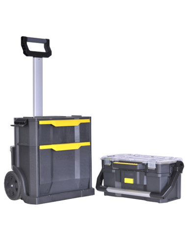 TALLER MOVIL +CAJA TAPA TRANSP 38X76X57CM