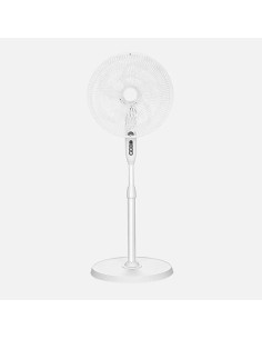 VENTILADOR PIE BLC 3 VEL 5 ASP 42 CM 50 W