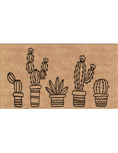 FELPUDO COCO TRENZADO 40X70 CM