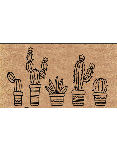 FELPUDO COCO TRENZADO 40X70 CM