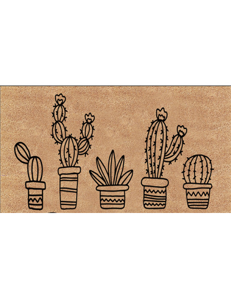 FELPUDO COCO TRENZADO 40X70 CM