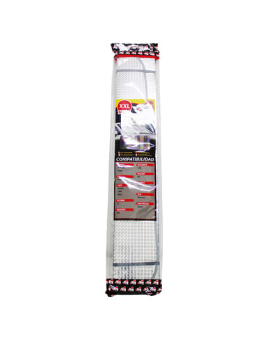PARASOL ALUMINIZADO LASER C/VENTOSAS 150X90 CM