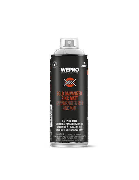 PINTURA SPRAY GALVANIZADO EN FRIO ZINC MATE 400 ML
