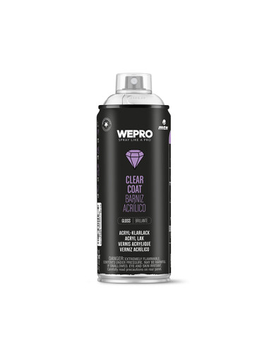PINTURA AEROSOL ACRILICA BARNIZ BRILLO 400 ML