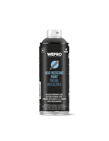 PINTURA SPRAY ANTICALORICA NEGRO 400 ML