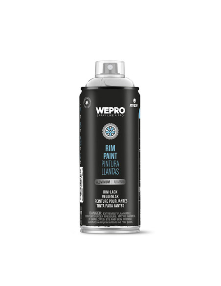 PINTURA SPRAY LLANTAS ALUMINIO 400 ML