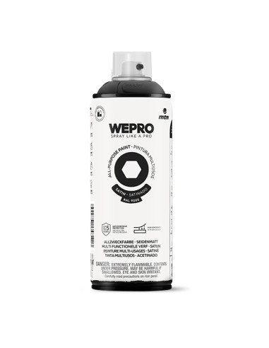 PINTURA AEROSOL NEGRO COSMO SATINADO 400 ML