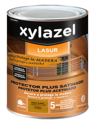 PROTECTOR MAD. LASUR SAT ROBLE CLARO 750 ML