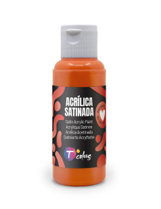 PINTURA MANUALIDADES ACRILICA NARANJA SAT 80 ML 2