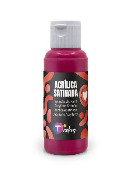 PINTURA MANUALIDADES ACRILICA MAGENTA SAT 80 ML