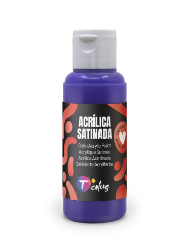 PINTURA MANUALIDADES ACRILICA VIOLETA SAT 80 ML