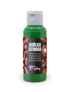 PINTURA MANUALIDADES ACRILICA VERDE SAT 80 ML 2