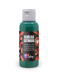 PINTURA MANUALIDADES ACRILICA VERDE OSC SAT 80 ML 2
