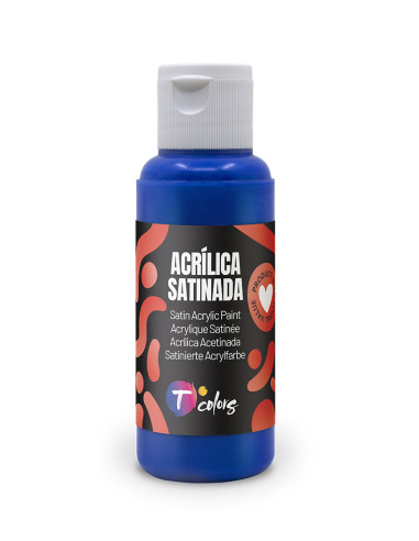 PINTURA MANUALIDADES ACRILICA AZUL ULTRAM SAT 80 ML