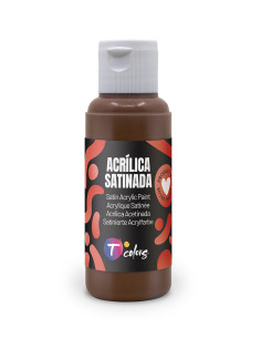 PINTURA MANUALIDADES ACRILICA MARRON SAT 80 ML 2