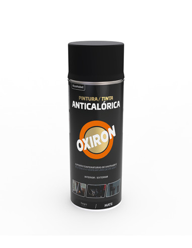 PINTURA SPRAY ANTICALORICA NEGRO 400 ML