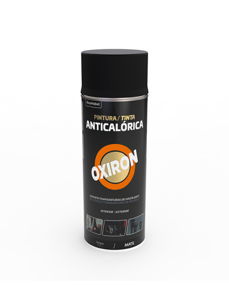 PINTURA SPRAY ANTICALORICA NEGRO 400 ML