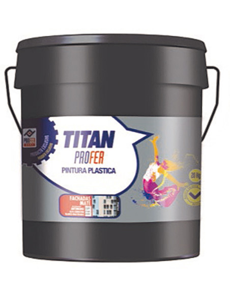 PINTURA PLASTICA INTERIOR MATE 20 KG