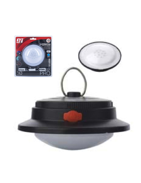 LAMPARA CAMPING LED 60LM 6000K + 3PILAS 60 LUMENS