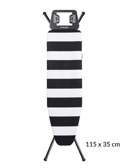 MESA PLANCHAR K-UNO BLACK TUBE LIDO 115X35 CM