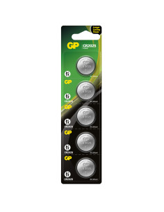 PILA BOTON CR2025 LITIO BLISTER 5u 3 V 2
