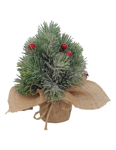MACETA PINO NAVIDAD 25 CM