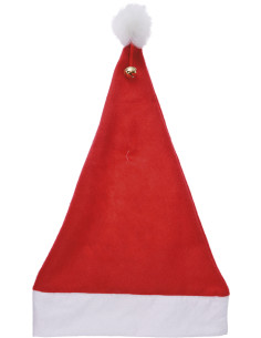 GORRO NAVIDAD CON CASCABEL 30X40 CM 2