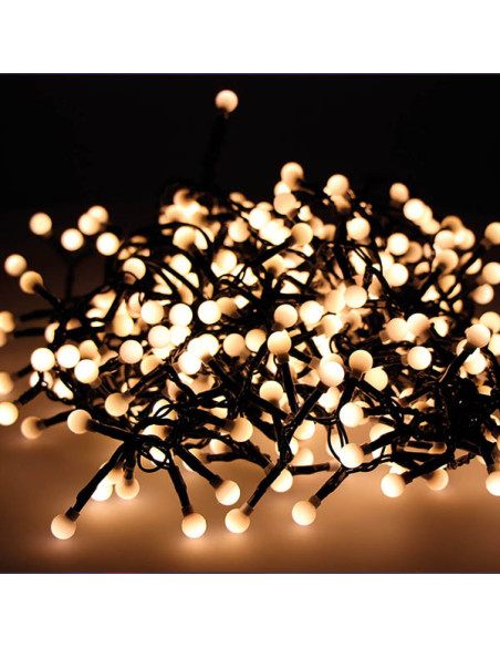 Guirnalda LED Cherry Compact 500 Luces | Blanco Cálido Exterior