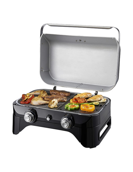 BARBACO A GAS 2 QUEMADORES 5000 W