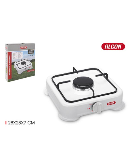 COCINA 1 FUEGO GAS BBQ 28X28X7 CM