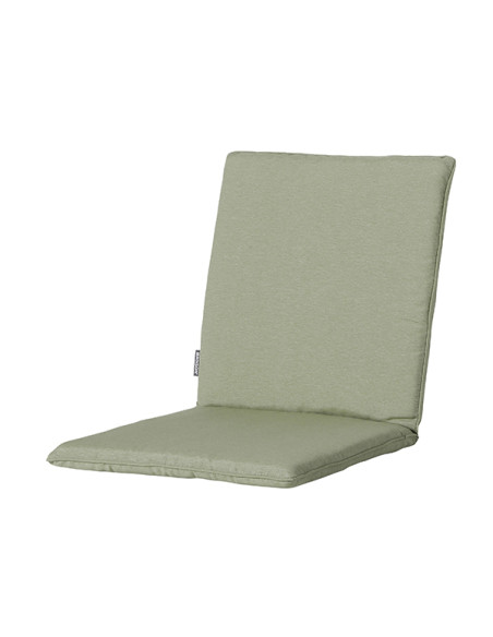 PACK-4 COJINES SILLA RESPALDO BAJO VERDE 97X49 CM