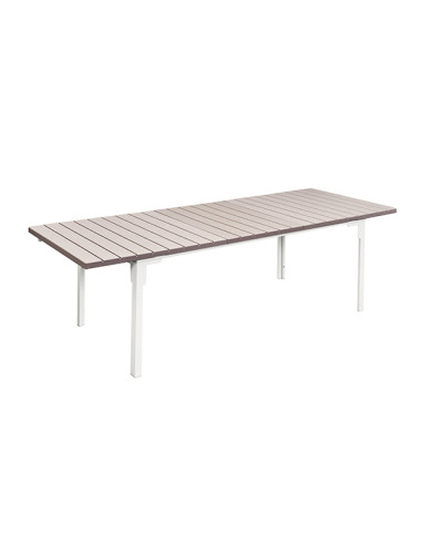 MESA EXT ACER/HDPE GENOVA 180X89.5X7
