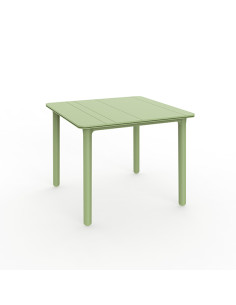 MESA PP RECIC. NOA VERDE AGUA 90X90X74 2