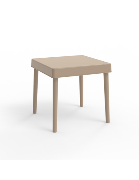 MESA AUX PP GRIS OSCUROI ALBA 50X50X48CM