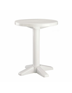 MESA BANYOLES BLANCA 60 CM 2