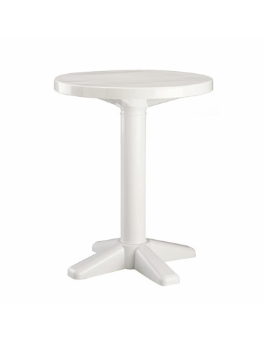 MESA BANYOLES BLANCA 60 CM