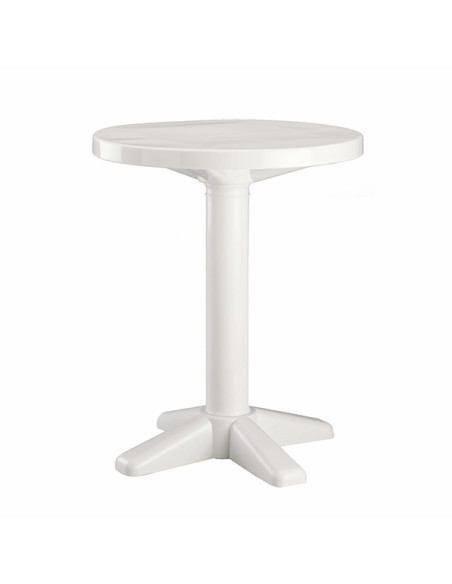 MESA BANYOLES BLANCA 60 CM