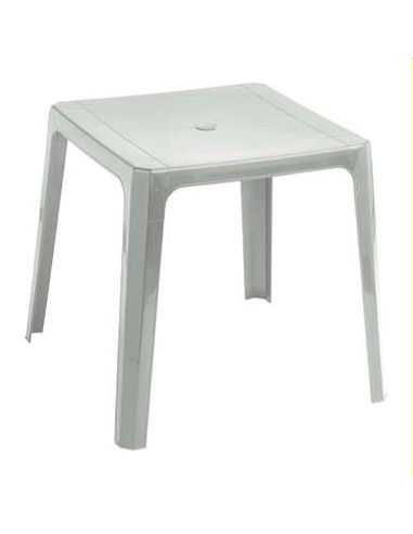 MESA BEACH BAR BLANCA 70X70 CM