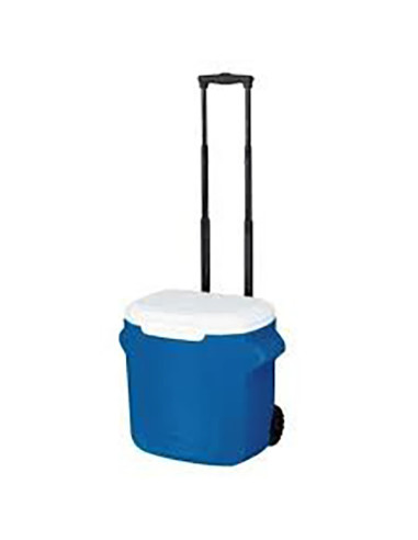 NEVERA RIGIDA AZUL PERFORMANCE C/RUEDAS 26 L