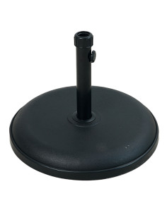 PIE PARASOL CEMENTO NEGRO 25 KG 2