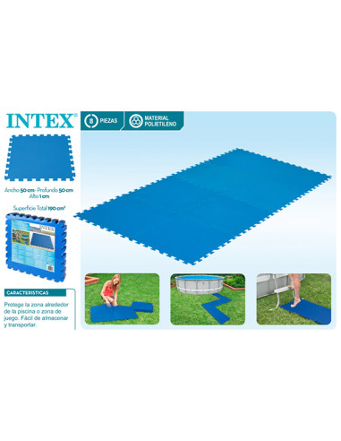 PROTECTOR SUELO 8UDS 200X100X1