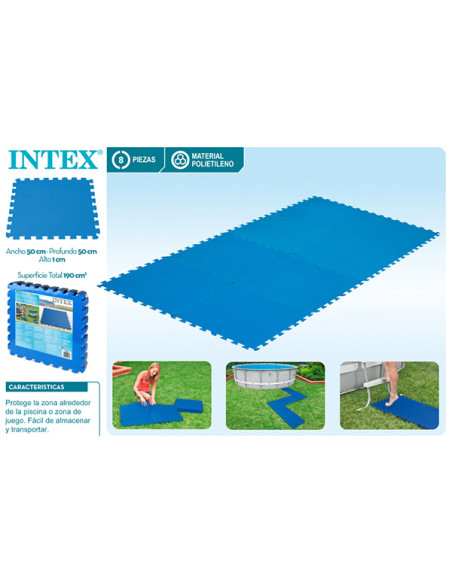 PROTECTOR SUELO 8UDS 200X100X1